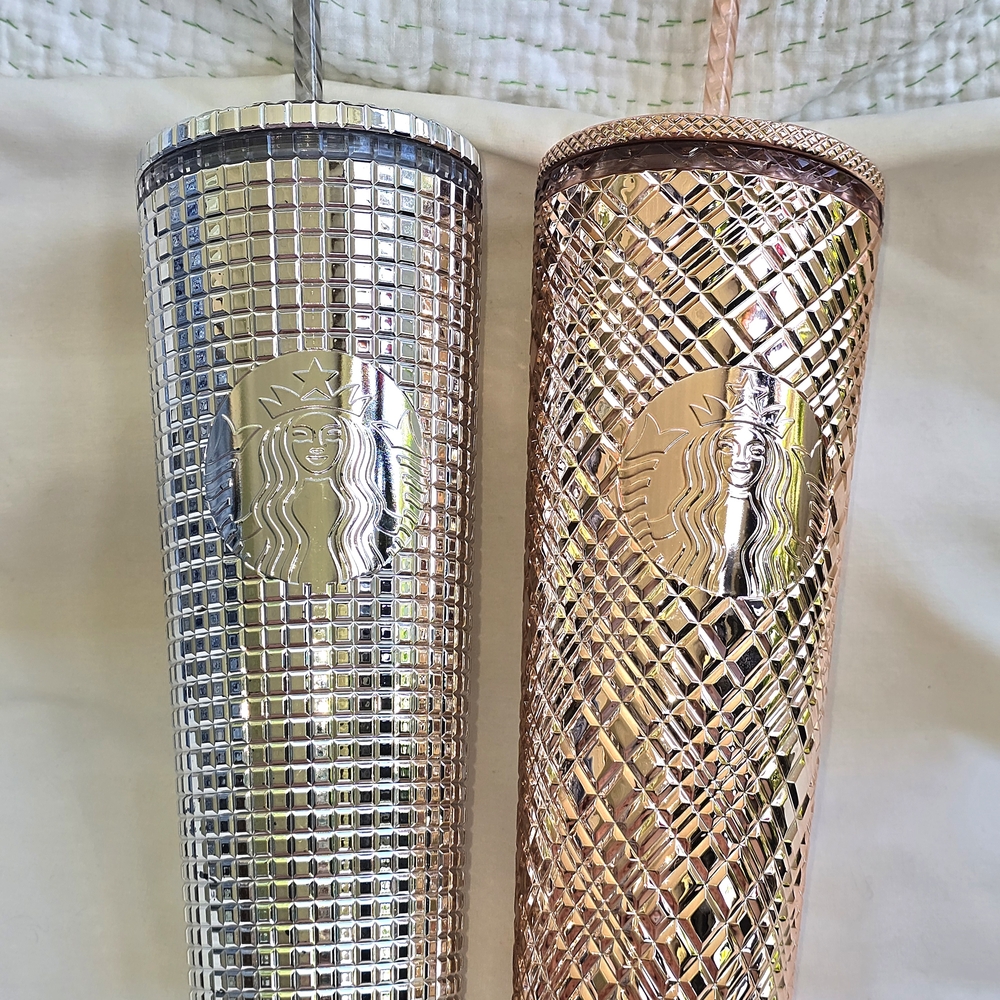 Starbucks Tumblers With Straws - Your Choice Of Any Two (2)
